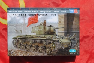 Hobby Boss 84812 Russian KV-1 Model 1942 Simplified Turret tank